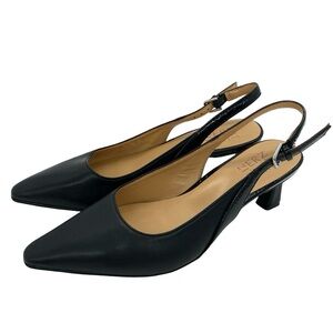 Naturalizer Women's Tansy Snip Toe Dress Slingback Pumps Black